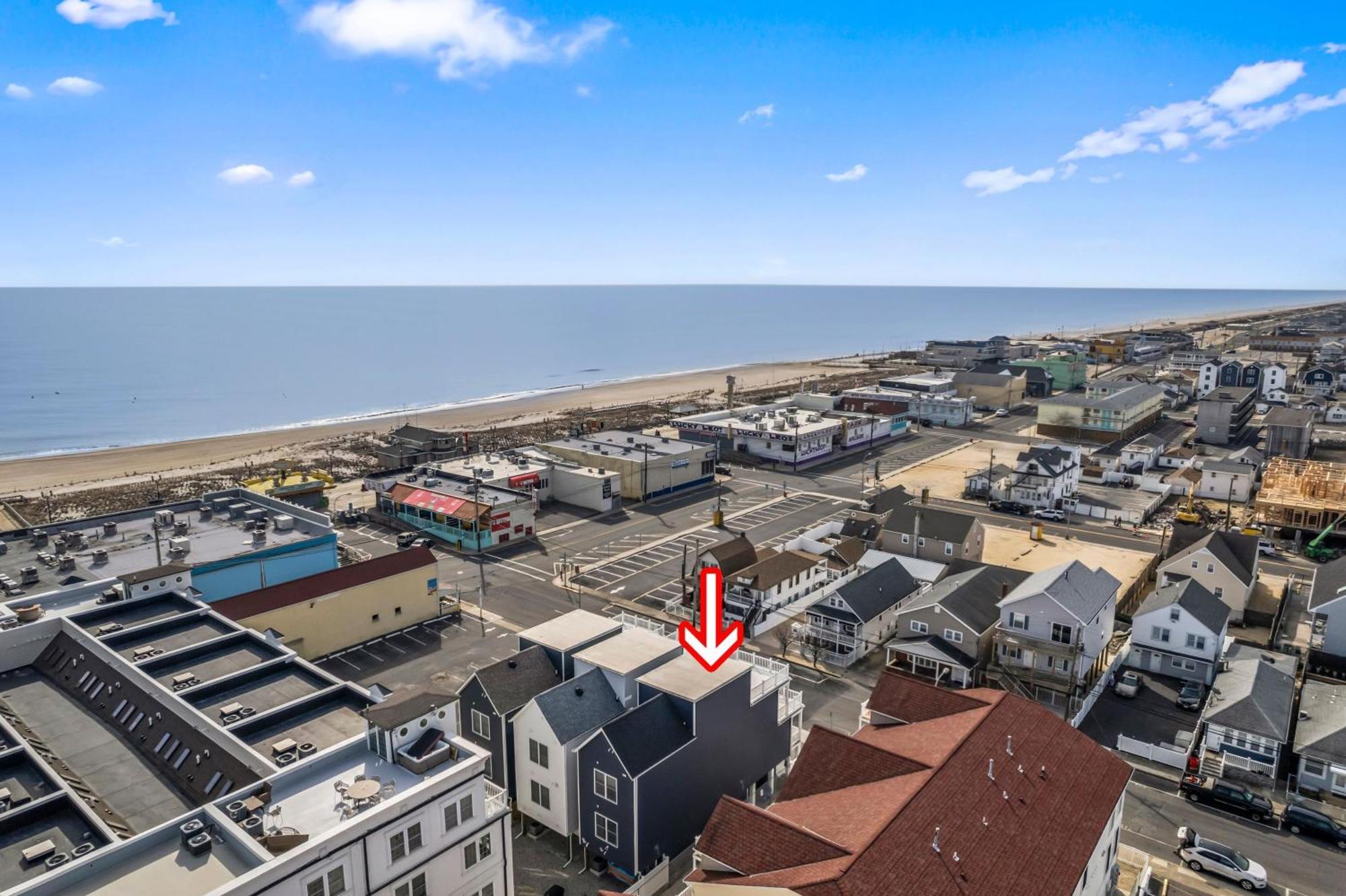 Beach House Steps Away From The Boardwalk And Beach With Ocean Views In Seaside Heights! Villa Exterior photo